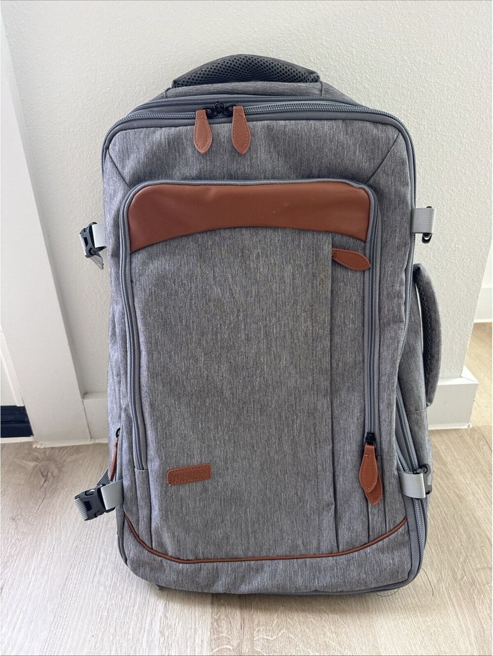 Vancropak Carry On Backpack for Airplanes, Flight Approved Travel Backpack
